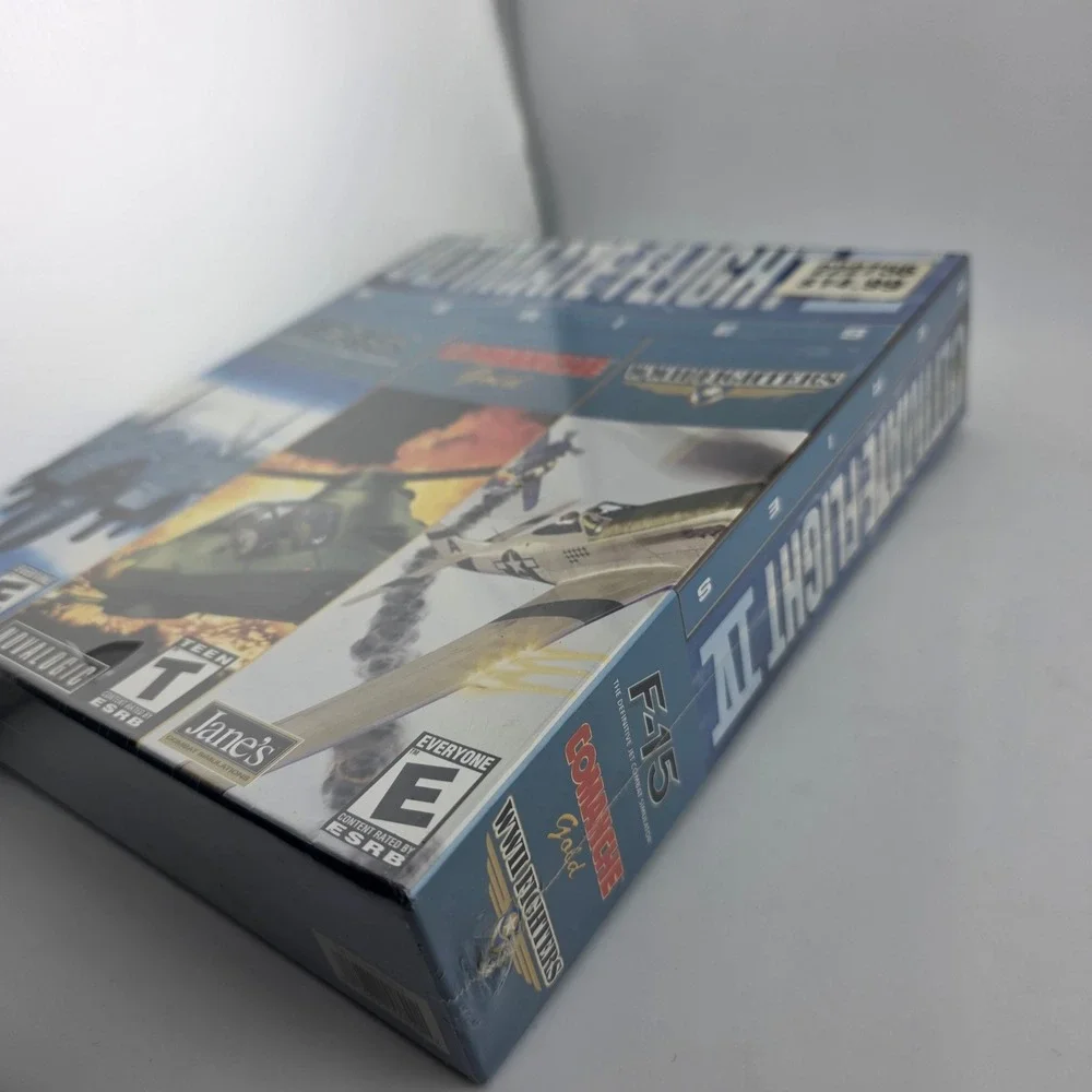 Ultimate Flight Series F-15 Comanche Gold WWII Fighters PC CD-ROM‎ Big Box NOS